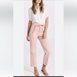 Veronica Beard Rinley High Rise Cropped Straight‎ Leg Jeans 26 workwear Classic